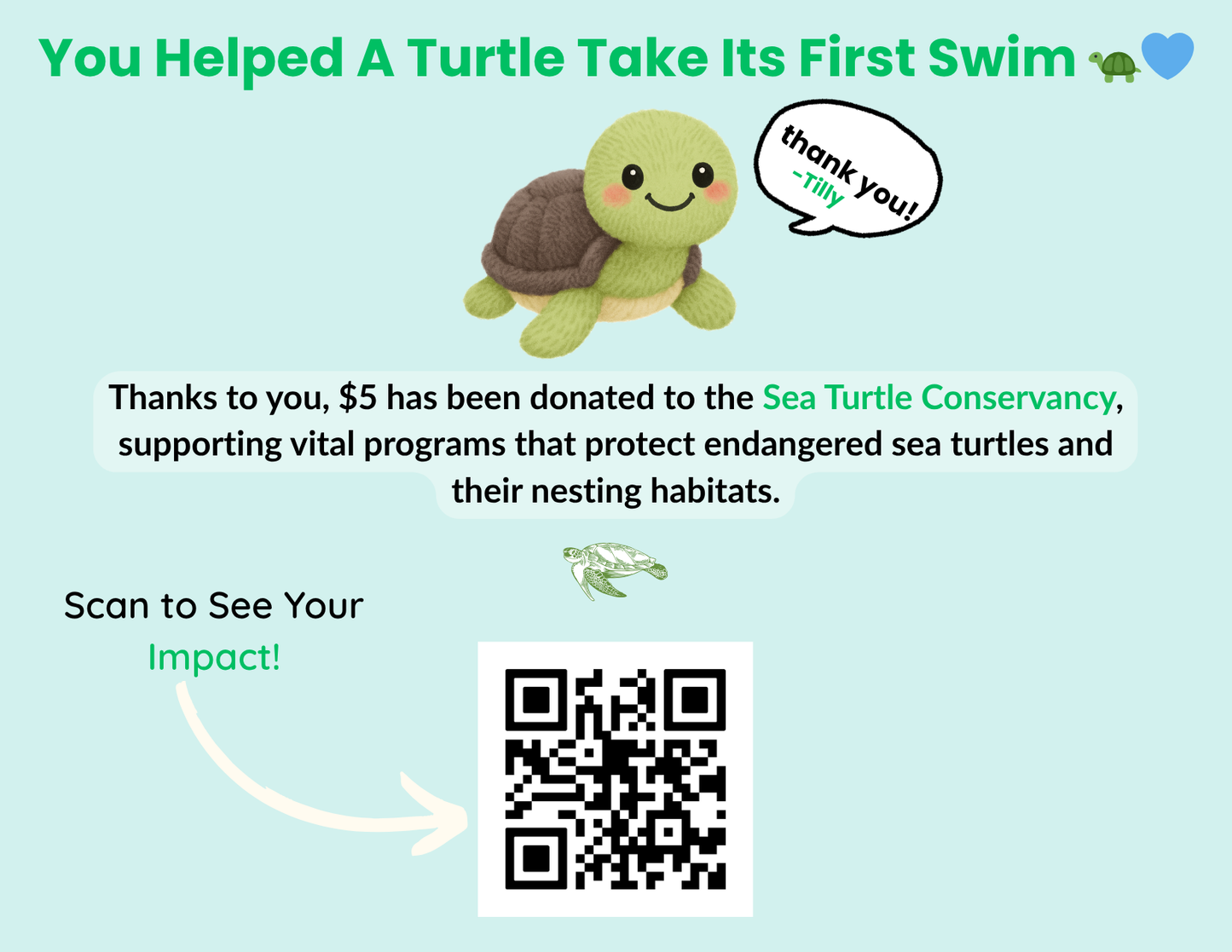 Tilly the Turtle – Plush With a Purpose 🐢